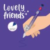 Gel pen koala - Lovely friends sleeping la vida loca 